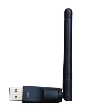 150 Мбит/с 2,4 G Беспроводная Сетевая карта Ralink-RT8188 USB 2dBi WiFi Антенна Сетевой адаптер Dongle Сетевая карта для ПК Ноутбука