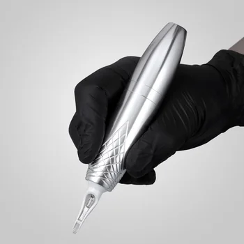 Татуировочная ручка Microblading Machine Профессиональная прочная мощная с интерфейсом RCA для тела художника, роторная татуировочная ручка