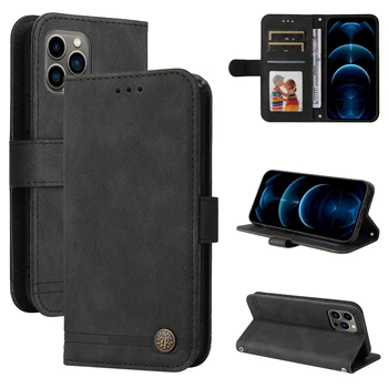 Магнитный чехол с Отделениями для карт Etui для Oneplus CE 5G 1 + Nord N200 5G 1 + Nord 2 5G Кожаный бумажник-книжка с откидной крышкой Для iPhone 13 Pro Capa