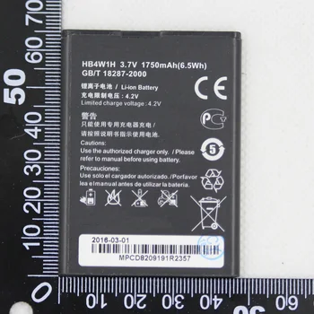 20 шт./лот HB4W1H 1750 мАч Сменный Аккумулятор Для телефона Huawei Ascend G510 G520 G525 Y210 Y210C C8813 T8951 Аккумулятор
