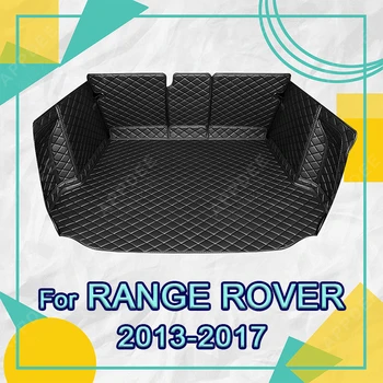 Автоматический коврик для багажника с полным покрытием для Landrover Range Rover 2013-2017 16 15 14, Накладка на багажник автомобиля, Аксессуары для защиты интерьера