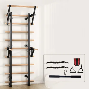 Оптовый производитель тренажерного зала для фитнеса, настенная деревянная шведская лестница