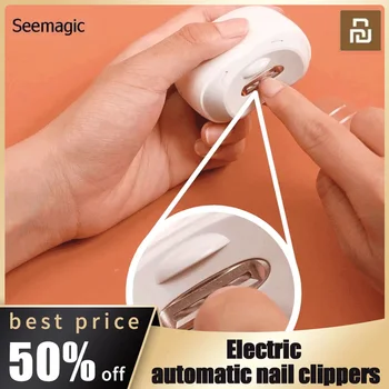 Электрические автоматические кусачки для ногтей формата А3 С легким триммером, Маникюрный нож для ухода за ребенком, Ножницы для стрижки ногтей для домашних животных