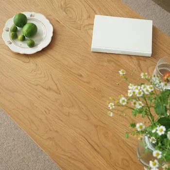 Новый минималистичный и современный чайный столик, мебель из цельного бревна, экологически чистая краска на водной основе Teapoy Изображение 4