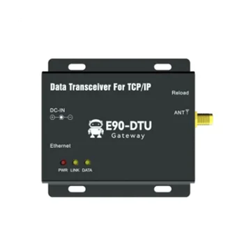 E90-DTU (900SL30-ETH) Беспроводной модем LoRa 868 МГц 915 МГц 30 дБм SX1268 Ethernet Прозрачный Модуль Передачи