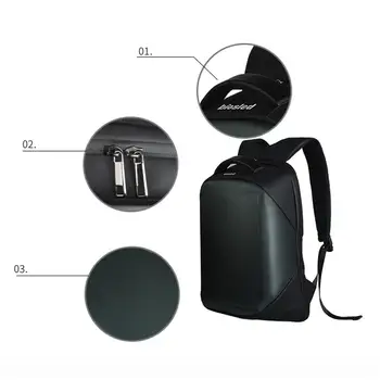 Рюкзак со светодиодным экраном DIY, беспроводной рекламный рюкзак с управлением WiFi Изображение 0