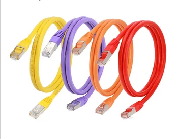 шесть сетевых кабелей, домашняя сверхтонкая высокоскоростная сеть cat6, гигабитная широкополосная компьютерная маршрутизация 5G, соединительная перемычка R499
