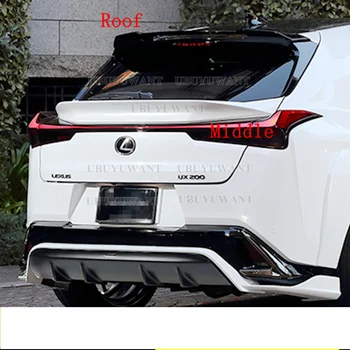 AR Стиль, Высококачественный спойлер на крыше заднего багажника из углеродного волокна для LEXUS UX UX200/UX250h/UX260h 2019 +