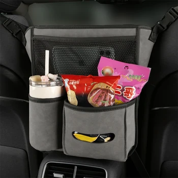 Новый автомобиль, карман для хранения большой емкости, гнездо для сиденья, сетчатая сумка, сумка для хранения на спинке сиденья, сетчатая сумка с салфетками, держатель для напитков