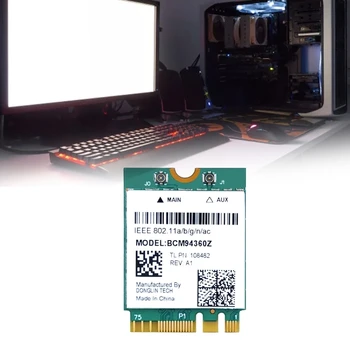 Двухдиапазонная беспроводная карта 2,4 G-/5,8 ГГц WiFi-карта BCM94360Z 802.11ac Card Изображение 1