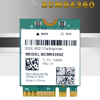 Двухдиапазонная беспроводная карта 2,4 G-/5,8 ГГц WiFi-карта BCM94360Z 802.11ac Card Изображение 4