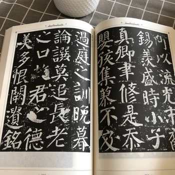 Обычный набор тетрадей для рисования кистью Янь Чжэньцин, полная коллекция каллиграфии, китайская классическая книга для сбора надписей Изображение 2