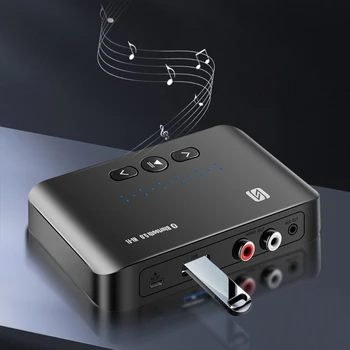 F3MA Прочный Bluetooth-совместимый приемник 5.0, качество звука высокой четкости, интерфейс Rca-Lotus, Музыкальный беспроводной приемник Изображение 3