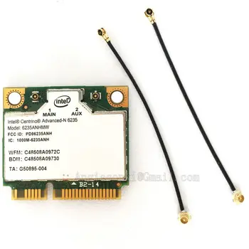6235ANHMW 6235AN PCI E WiFi + Bluetooth 4,0 2,4 ГГц/5 ГГц 802.11abgn WLAN КАРТА Centrino Advanced-n 6235 для AUSU UX32 UX32VD IPEX4