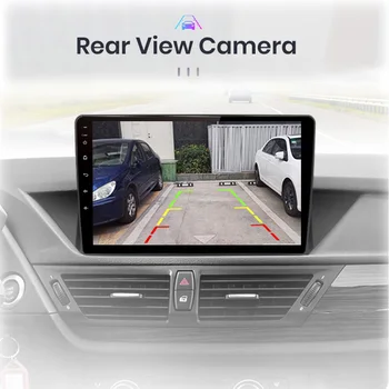 2din авто Android плеер 4G + 64G Автомобильный радио мультимедиа Carplay GPS навигация DSP RDS для BMW X1 E84 2009 2010 2011 2012 Изображение 2