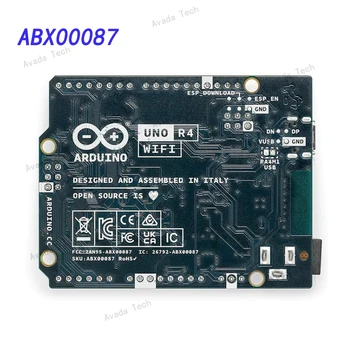 Avada Tech Arduino UNO R4 WiFi ABX00087 встроенная плата для разработки функций Wi-Fi и Bluetooth Изображение 1