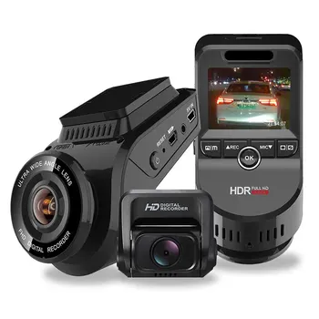 1080P HD Мини автомобильный видеорегистратор 2MP Камеры Видеорегистратор GPS ADAS G-сенсор Dash Cam USB Изображение 0
