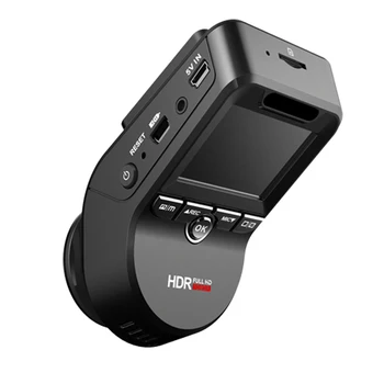 1080P HD Мини автомобильный видеорегистратор 2MP Камеры Видеорегистратор GPS ADAS G-сенсор Dash Cam USB Изображение 1