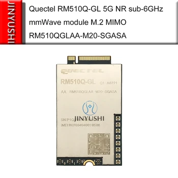 Quectel RM510Q-GL 5G с адаптером USB 3.0, слотом для двух SIM-карт и модулем mmWave с частотой ниже 6 ГГц M.2 MIMO RM510QGLAA-M20-SGASA RM510Q Изображение 1