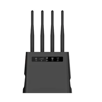 300 Мбит/с Беспроводной маршрутизатор 4G CPE для помещений SIM-карта к WiFi LTE-маршрутизатору CAT6 WiFi 6 RJ45 WAN LAN модем Поддержка 32 устройств